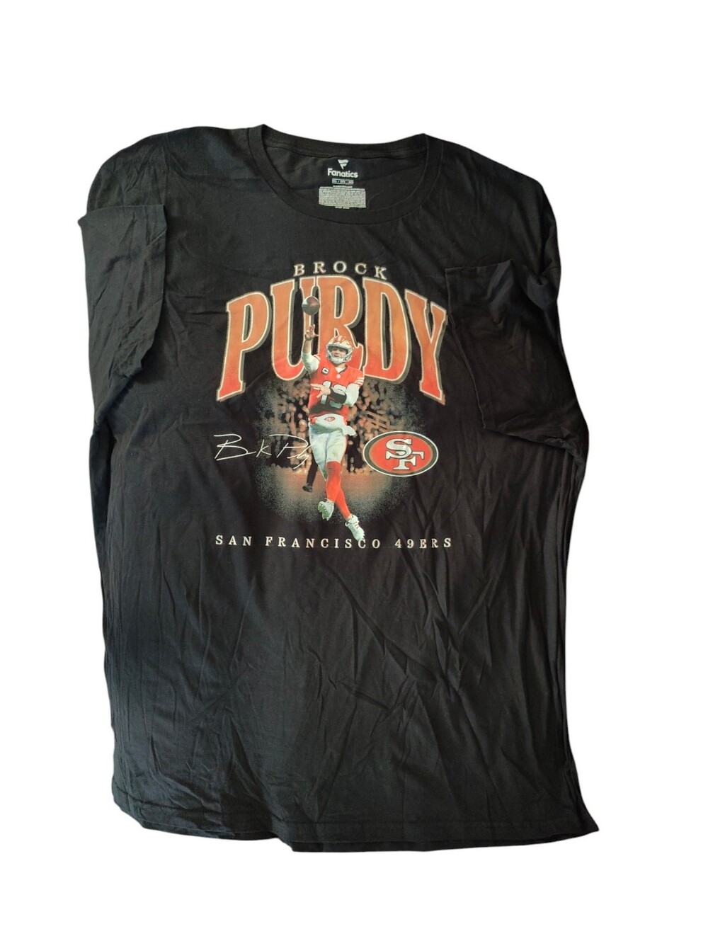 Fanatics San Francisco 49ers Brock Purdy graphic t-shirt